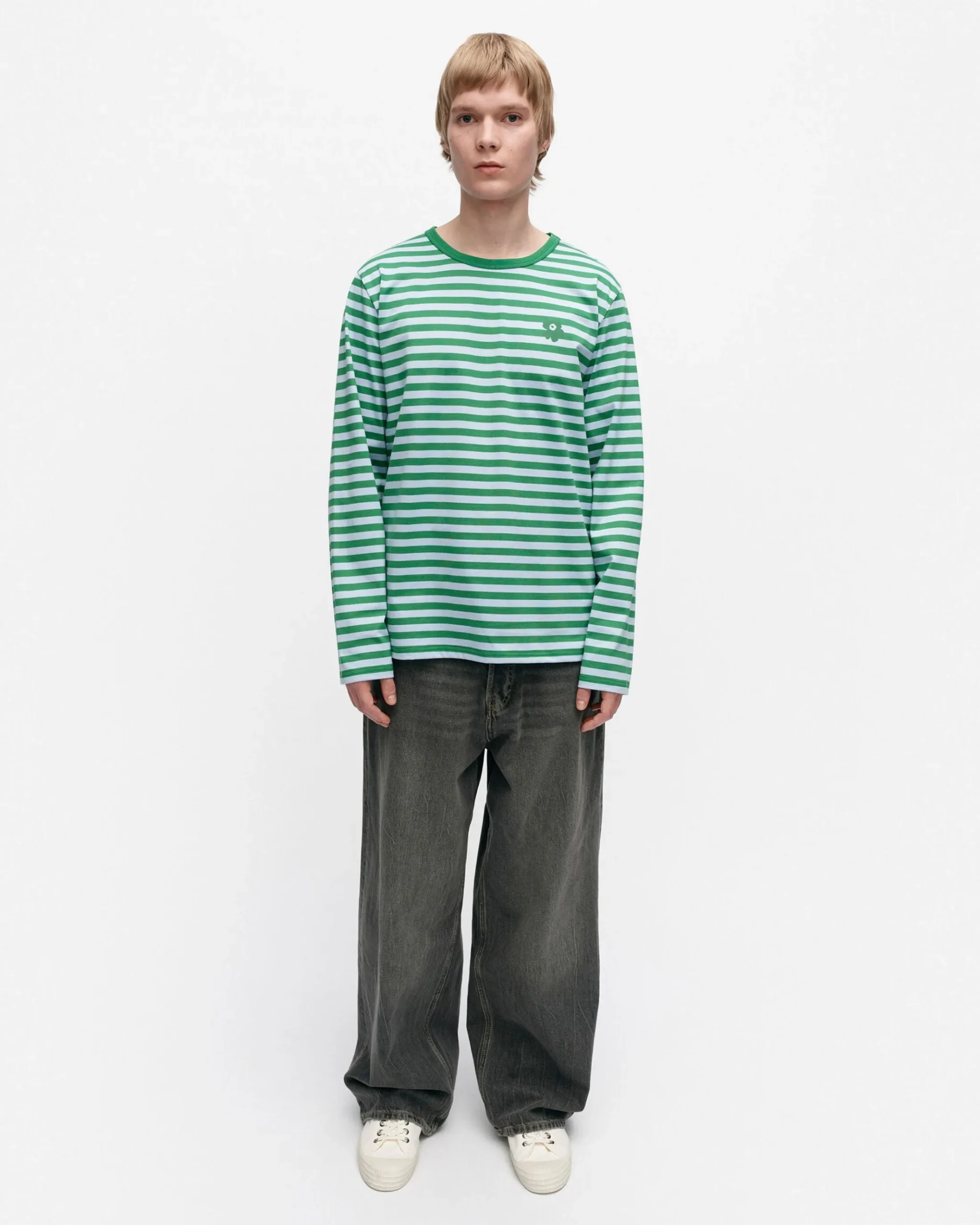 Kioski Tasaraita Menu00B4S Longsleeve Trikoopaita