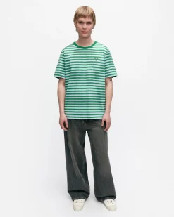 Kioski Tasaraita Menu00B4S Shortsleeve T-Paita