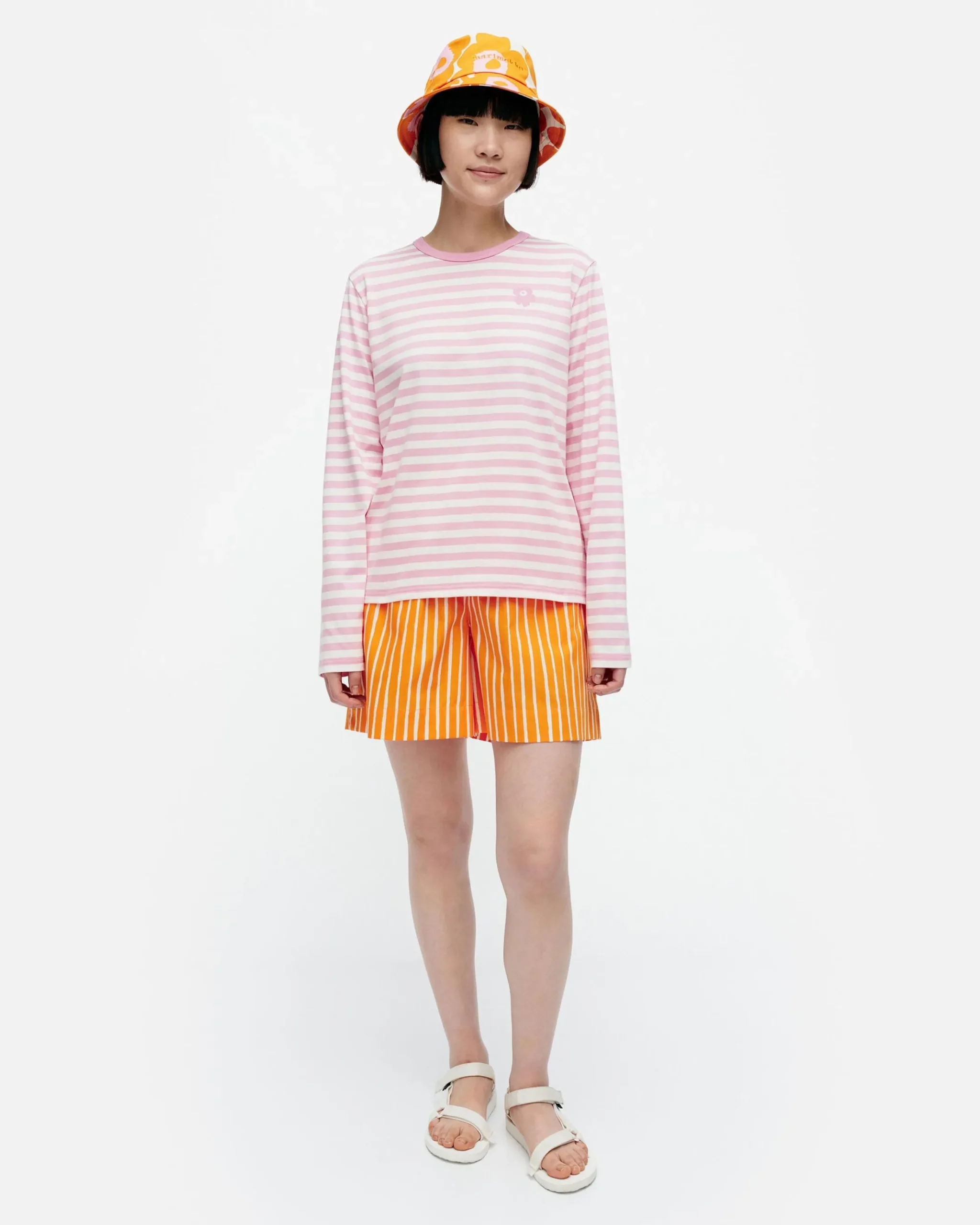 Kioski Tasaraita Relaxed Longsleeve Trikoopaita