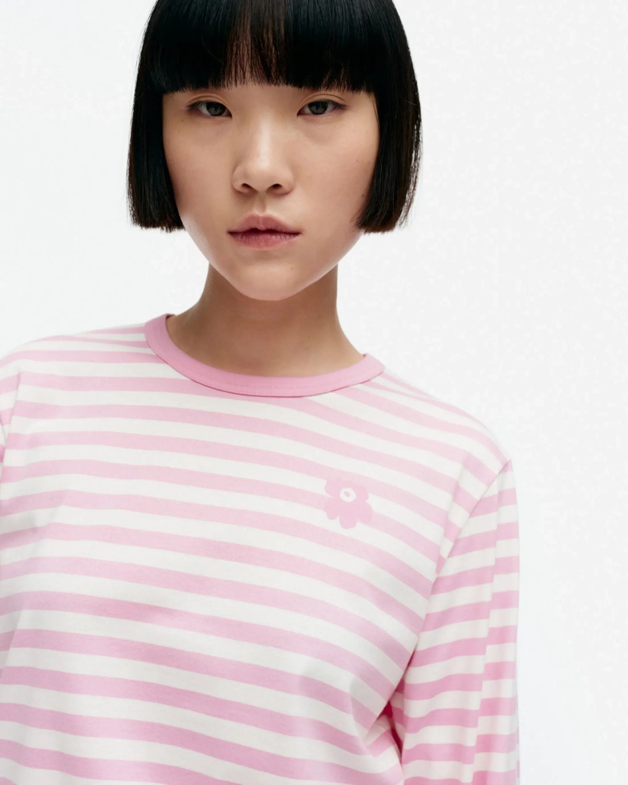 Kioski Tasaraita Relaxed Longsleeve Trikoopaita