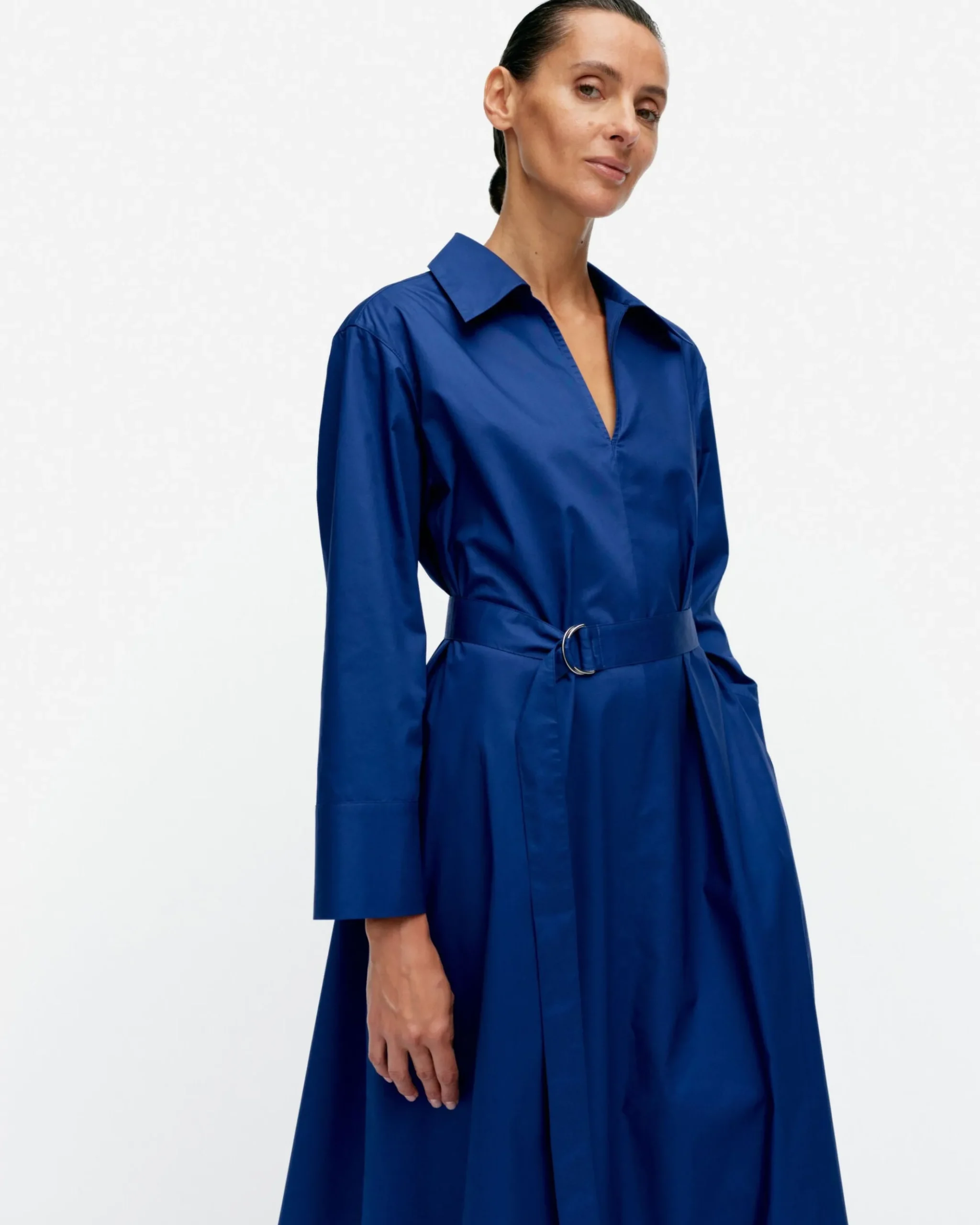 Perenna Solid Puuvillapopliinimekko